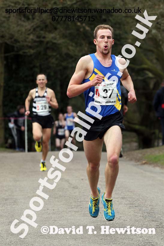Gordon Benson (Leeds) on the 4th leg of the National 12 Stage Relay, National 12 and 6 Stage Relays, Sutton Park, Birmingham. Photo: David T. Hewitson/Sports for All Pics